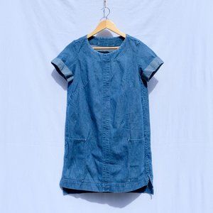 Handmade Denim Tunic Dress (with huge pockets!)